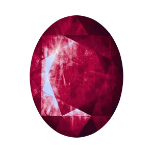Ruby (Manikya) gemstone